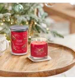 Yankee Candle Świeca Zapachowa Słoik Średni Sparkling Cinnamon