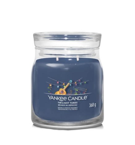 Yankee Candle Świeca Zapachowa Twilight Tunes, Słoik Średni