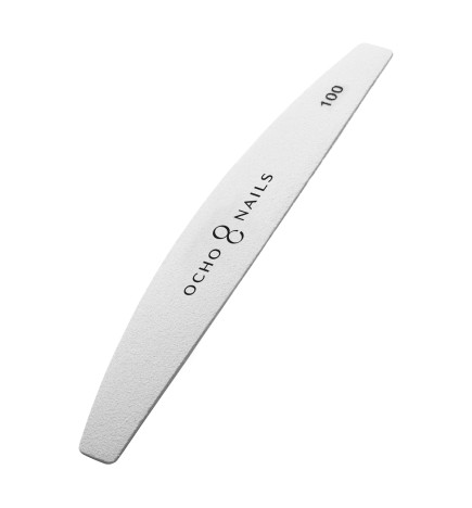 Ocho Nails papierki wymienne do pilnika półksiężyc metal. 100 10 szt.