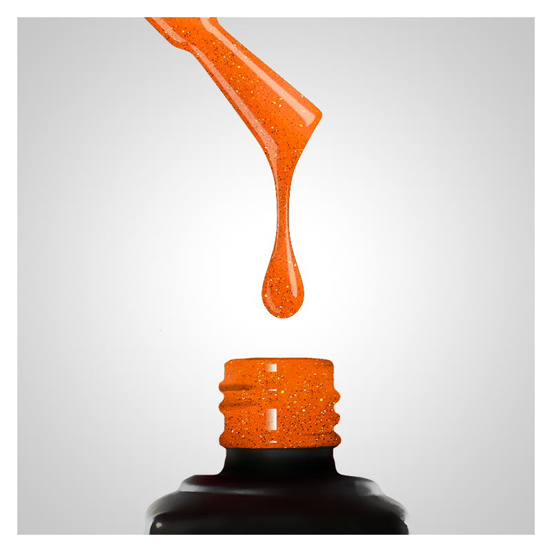 Lakier Hybrydowy Slowianka 420 Explosive Orange 8g