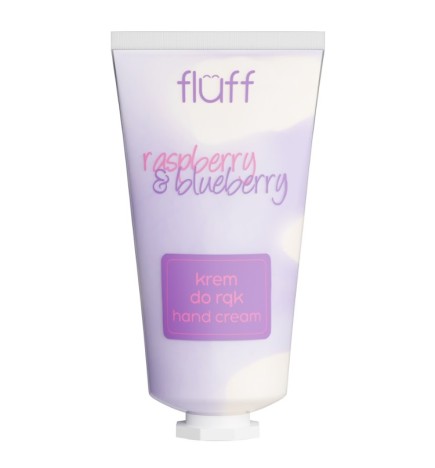 Fluff Raspberry & Blueberry Nawilżający, Malinowo-Jagodowy Krem Do Rąk 50ml