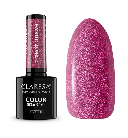 Claresa Lakier Hybrydowy Mystic Aura 4 5g