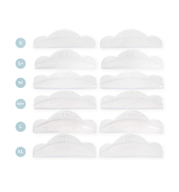 Wonder Lashes Wałeczki Brokatowe Chmurki 6 Par