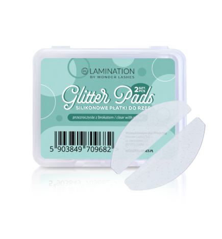 Wonder Lashes Glitter Pads - Silikonowe Płatki Do Rzęs