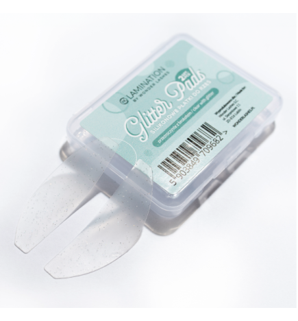 Wonder Lashes Glitter Pads - Silikonowe Płatki Do Rzęs