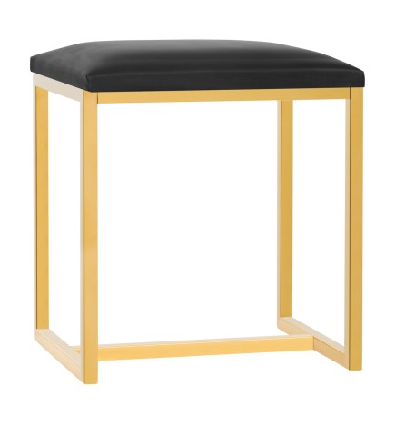 Taboret Agnes Czarny
