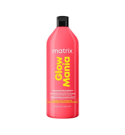 Matrix Glow Mania, Szampon Nabłyszczający Do Włosów Koloryzowanych, 1000ml