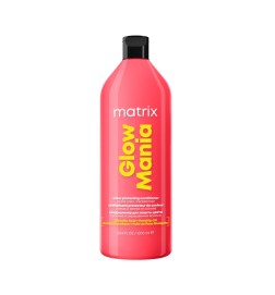Matrix Glow Mania, Odżywka Nabłyszczająca Do Włosów Koloryzowanych,1000 ml