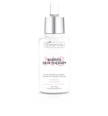 Bielenda Barrier Skin Therapy Przeciwzmarszczkowy Olejek Do Masażu Twarzy - 30ml