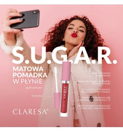 Claresa Pomadka Mat W Płynie S.U.G.A.R 04 V.I.P