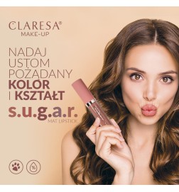 Claresa Pomadka Mat W Płynie S.U.G.A.R 04 V.I.P