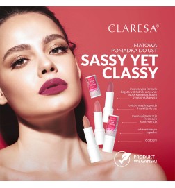 Claresa Pomadka Matowa Sassy Yet Classy 11 Luscious