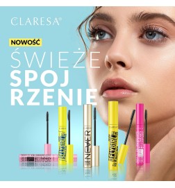 Claresa Flygirl Tusz Do Rzęs Podkręcająco-Wydłużający I Zwiększający Objętość 10 G