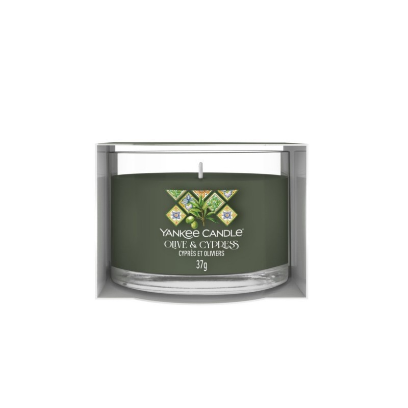 Yankee Candle Świeca Zapachowa Słoik Mini Olive & Cypress