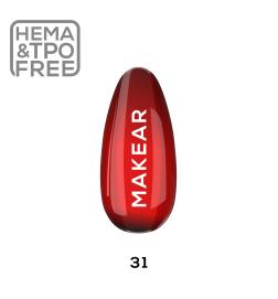 Makear Zestaw Freelove - 3x Lakier Hybrydowy 8ml