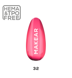Makear Zestaw Freelove - 3x Lakier Hybrydowy 8ml