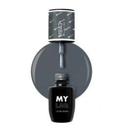 Lakier Hybrydowy MyLaq M843 My Classy Grey 5ml