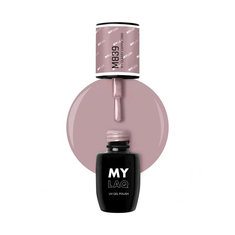 Lakier Hybrydowy MyLaq M839 My Classy Cappuccino 5ml