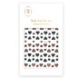 Naklejki Do Paznokci Cienkie Samoprzylepne Nail Art Sticker Brown Nr Z-D4214