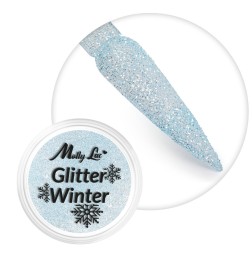 MollyLac Pyłek Do Paznokci Glitter Winter 1g Nr 3