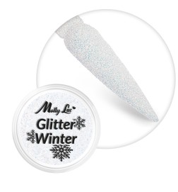 MollyLac Pyłek Do Paznokci Glitter Winter 1g Nr 9