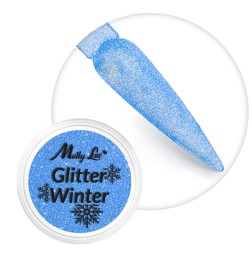 MollyLac Pyłek Do Paznokci Glitter Winter 1g Nr 6