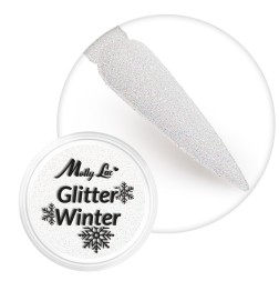 MollyLac Pyłek Do Paznokci Glitter Winter 1g Nr 8