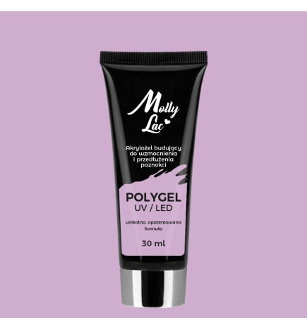 Mollylack Akrylożel Budujący Polygel nr.26 Wild Orchid 30ml