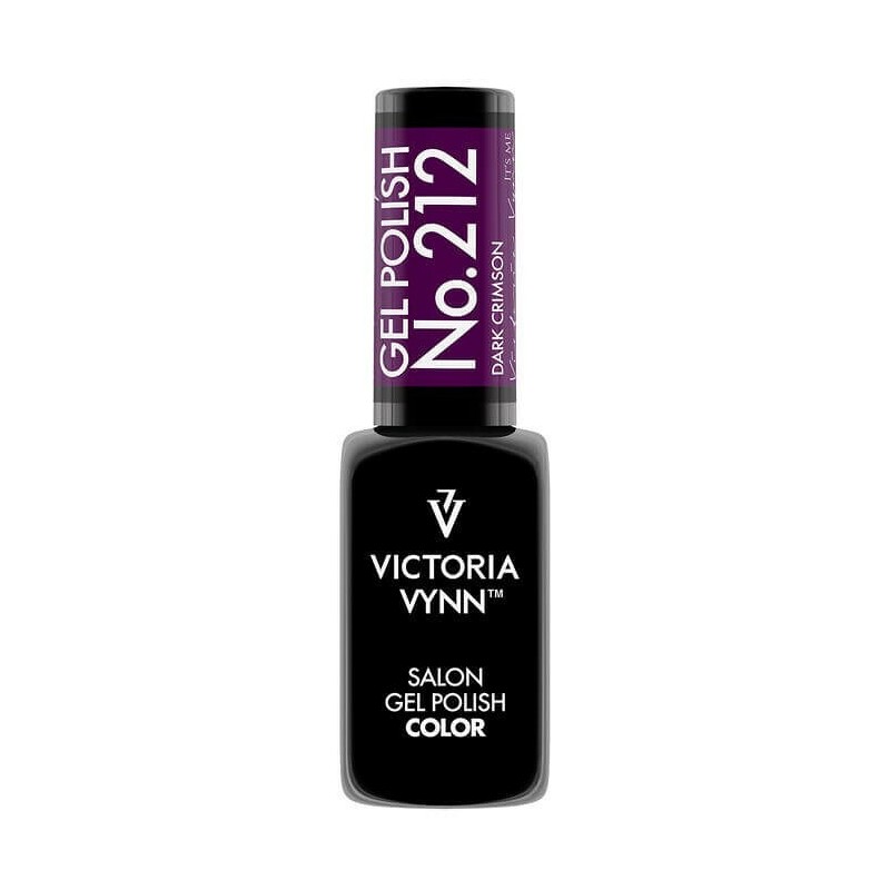 Lakier Hybrydowy Victoria Vynn Gel Polish No.212 Dark Crimson 8ml