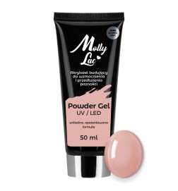 Mollylack Akrylożel Budujący Powder Gel nr.05 Nude 50ml