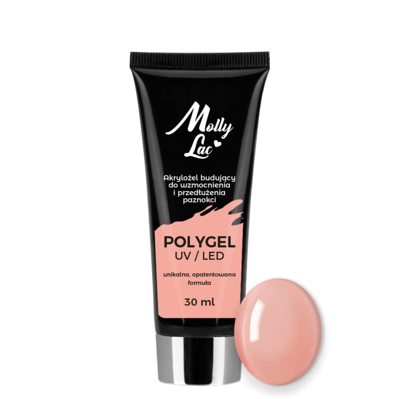 Mollylack Akrylożel Budujący Polygel nr.25 Musk 30ml