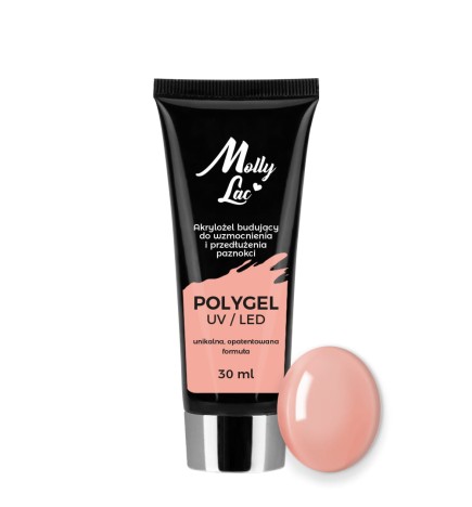 Mollylack Akrylożel Budujący Polygel nr.25 Musk 30ml