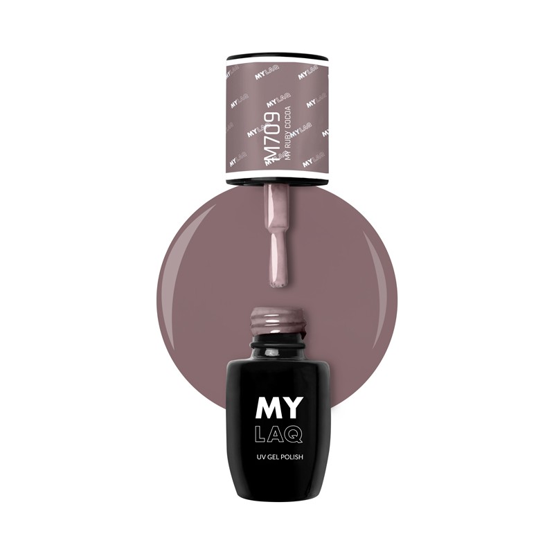 Lakier Hybrydowy MyLaq M709 My Ruby Cocoa 5ml