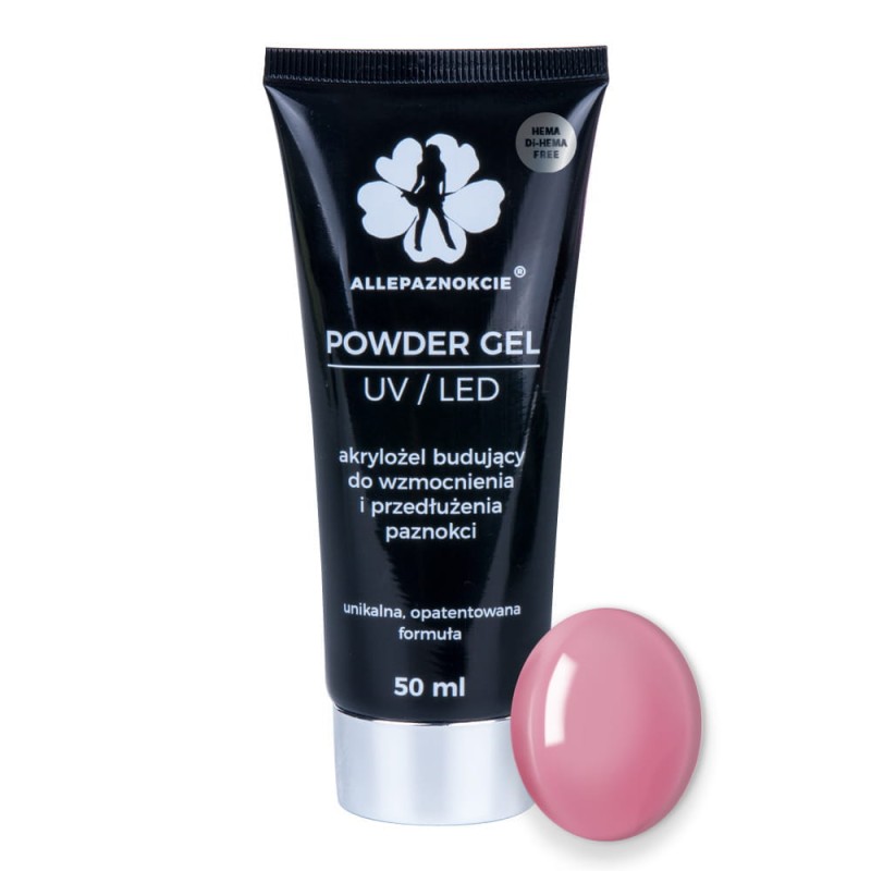 Mollylack Akrylożel Budujący Powder Gel nr.06 French Pink 50ml