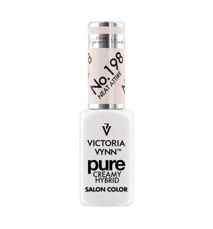 Lakier Hybrydowy Victoria Vynn Pure Creamy Hybrid No.198 Neat Attire 8ml