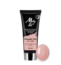 Mollylack Akrylożel Budujący Powder Gel Hema/Di-Hema Free Nude Nr 05 30 ml