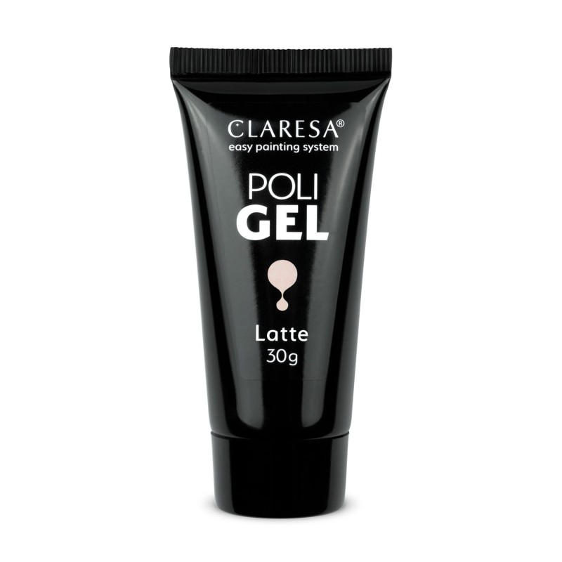 Claresa - Poli Gel Żel Budujący Latte 30g