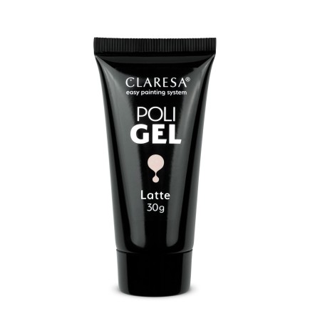 Claresa - Poli Gel Żel Budujący Latte 30g