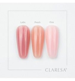 Claresa - Poli Gel Żel Budujący Peach 30g