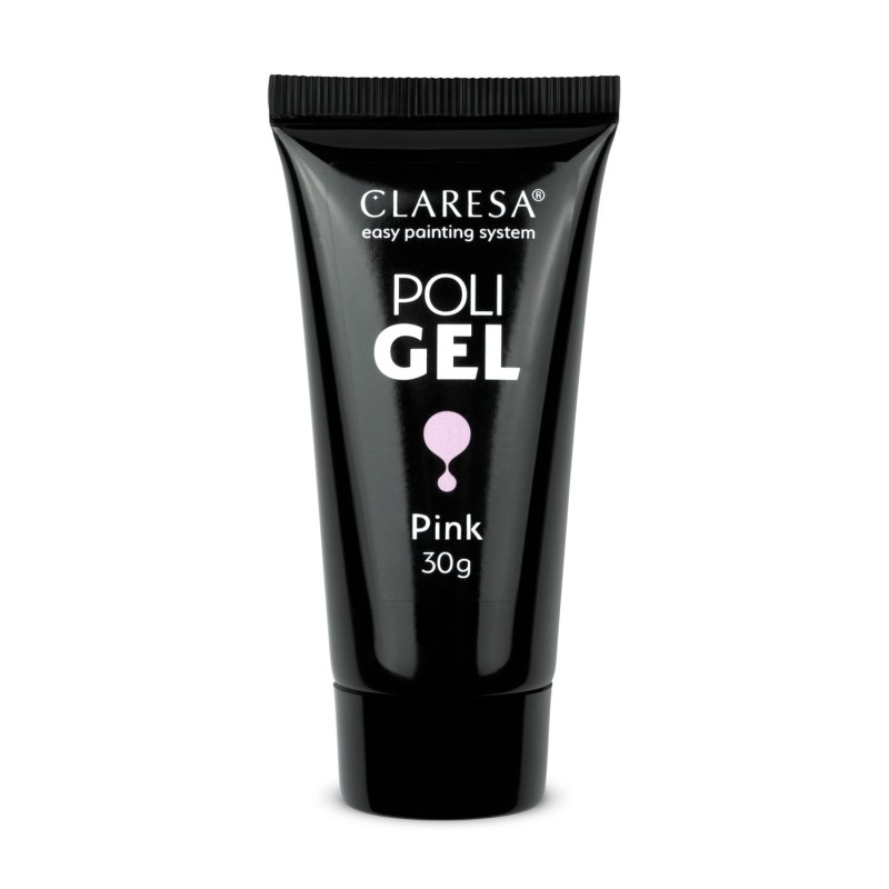 Claresa - Poli Gel Żel Budujący Pink 30g