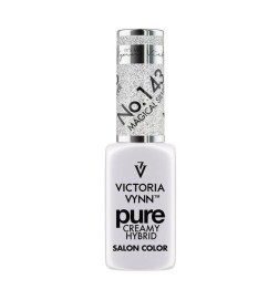 Lakier Hybrydowy Victoria Vynn Pure Creamy Hybrid No.143 Magical Silver 8ml