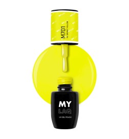 Lakier Hybrydowy MyLaq M701 My Bright Yellow 5ml