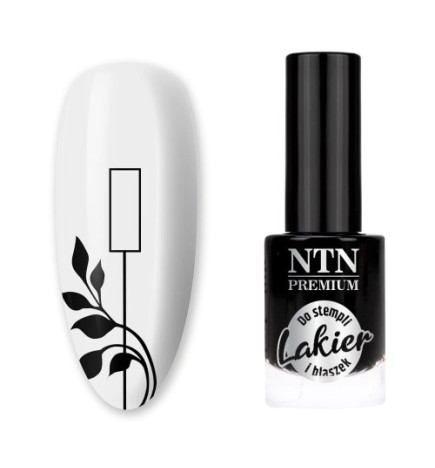 Lakier do Stempli NTN Premium nr.99 Czarny 7ml