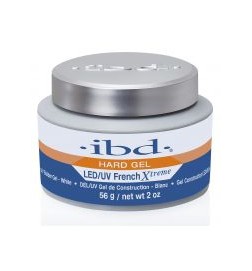 IBD Żel Budujący Hard Gel Led/Uv French Extreme White 56g