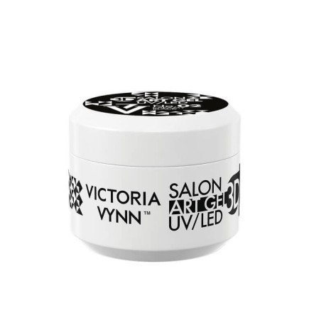 Victoria Vynn Żel Do Zdobień Art Gel 3D UV/LED 02 Creamy Black 5ml