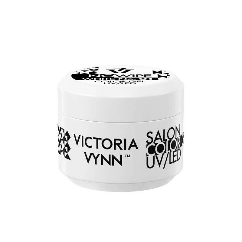 Victoria Vynn Żel Do ZdobieńArt Gel 3D UV/LED 01 White No Wipe 5ml