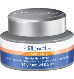 IBD Żel Budujący Hard Gel Uv Builder Clear 14g