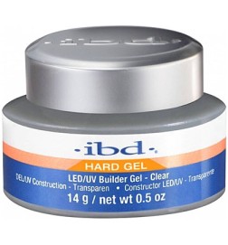 IBD Żel Budujący Hard Gel Led/Uv Builder Clear 14g